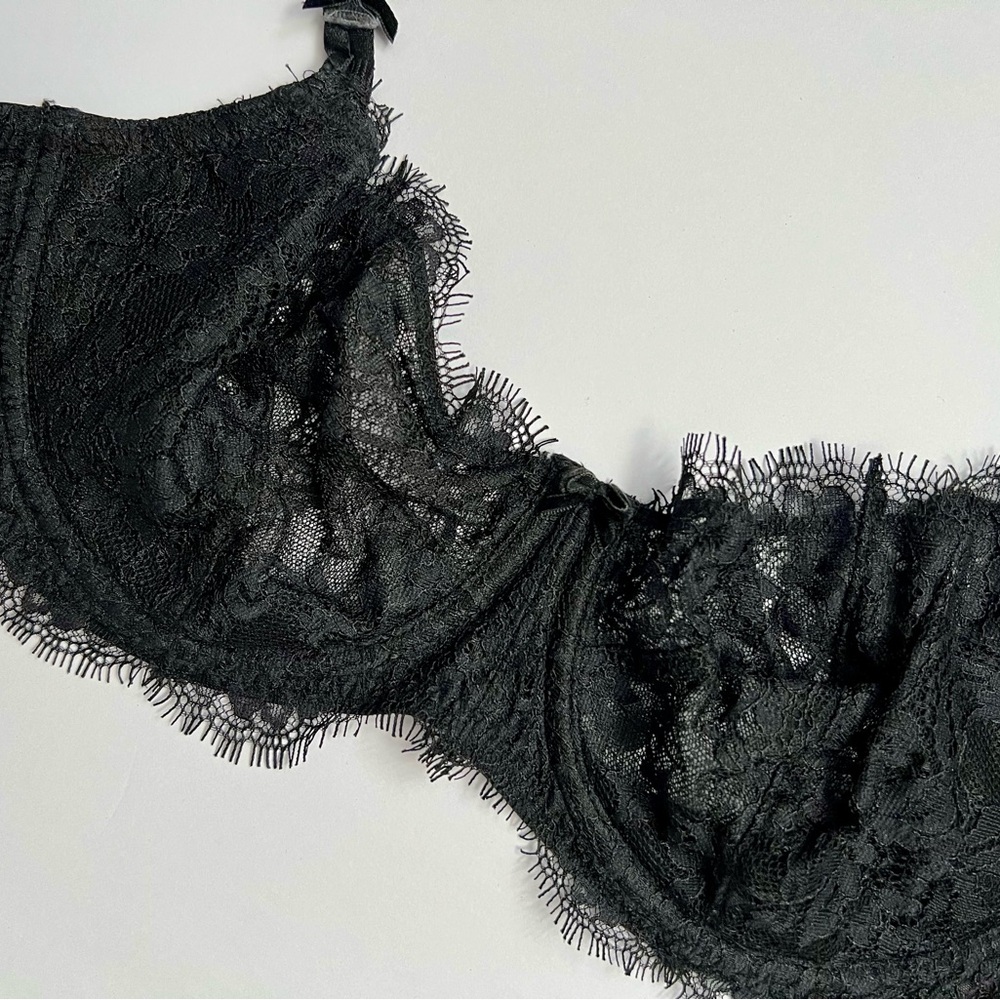 Victoria's Secret Unlined Demi Angels Push-Up Without Padding Bra